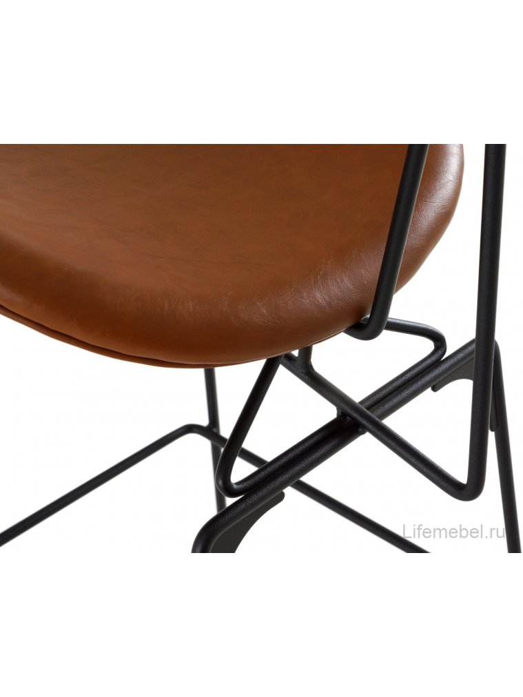 Барный стул Bonni коричневый / черный