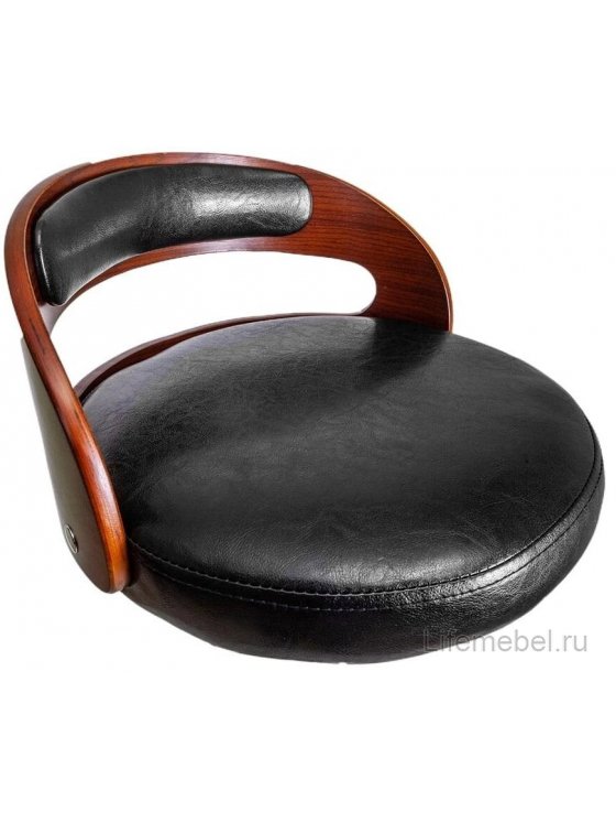 Барный стул Bruno черный / хром