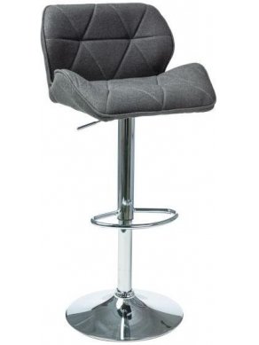 Барный стул C122 темно-серый