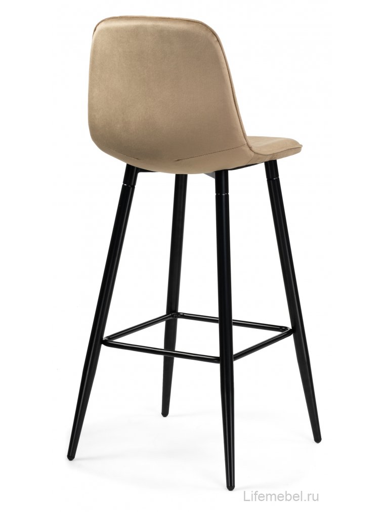 Барный стул Capri dark beige/ black