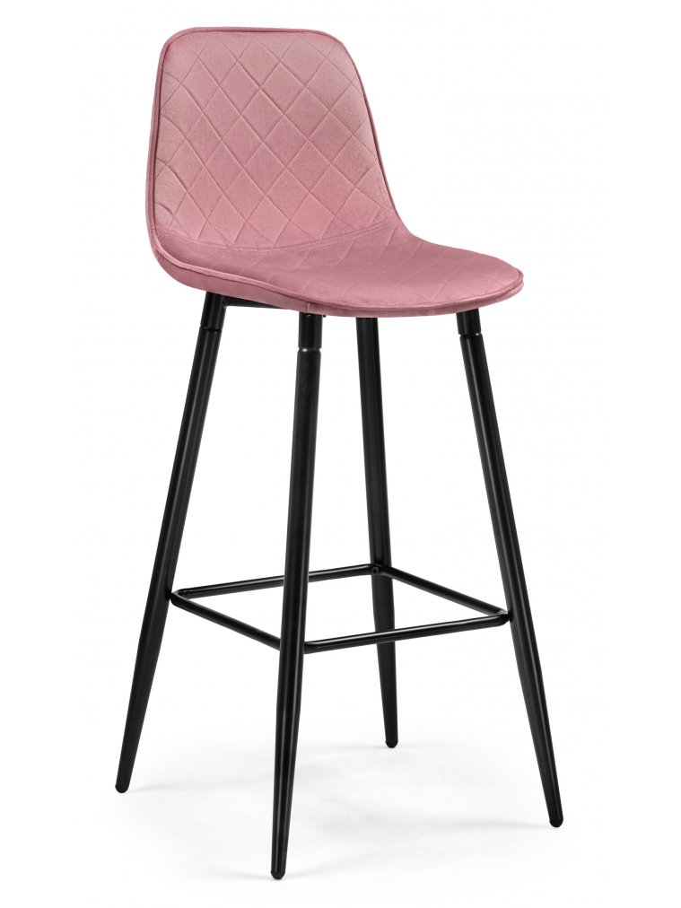 Барный стул Capri pink / black