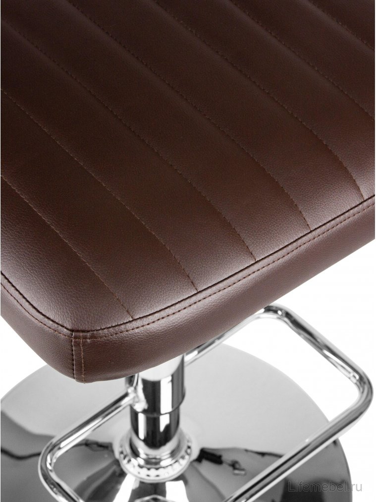 Барный стул 5019-LM Charly коричневый / хром