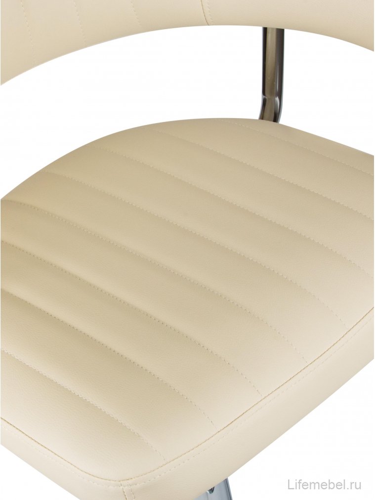 Барный стул 5019-LM Charly кремовый / хром