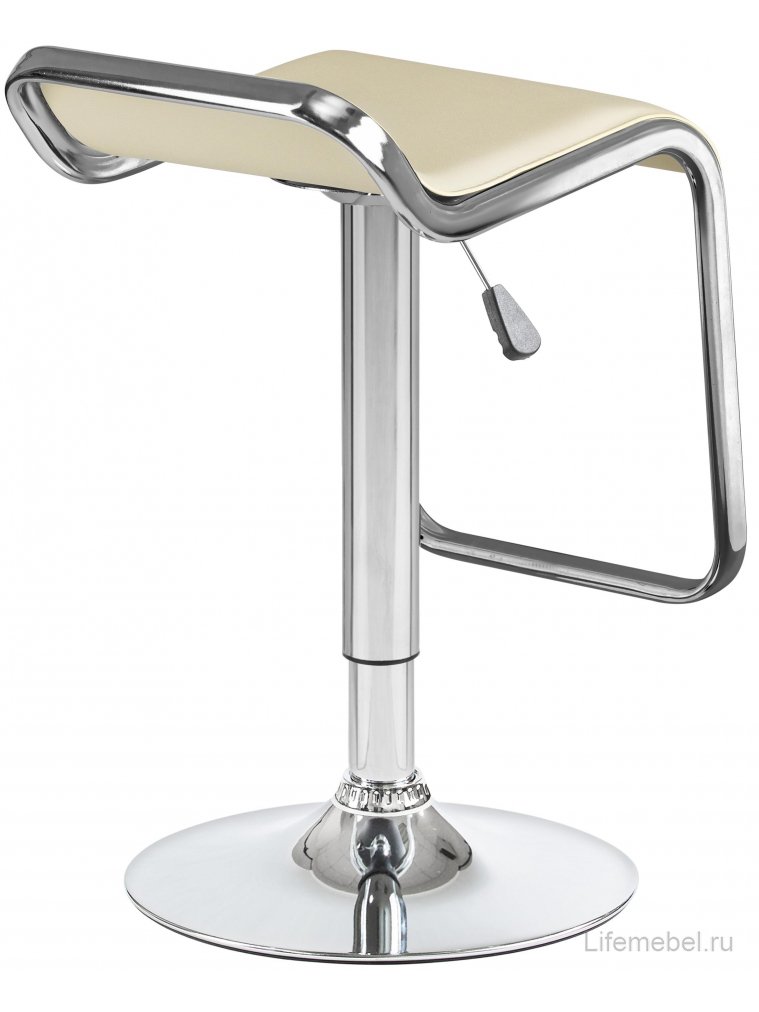 Барный стул 3021-LM Crack кремовый / хром