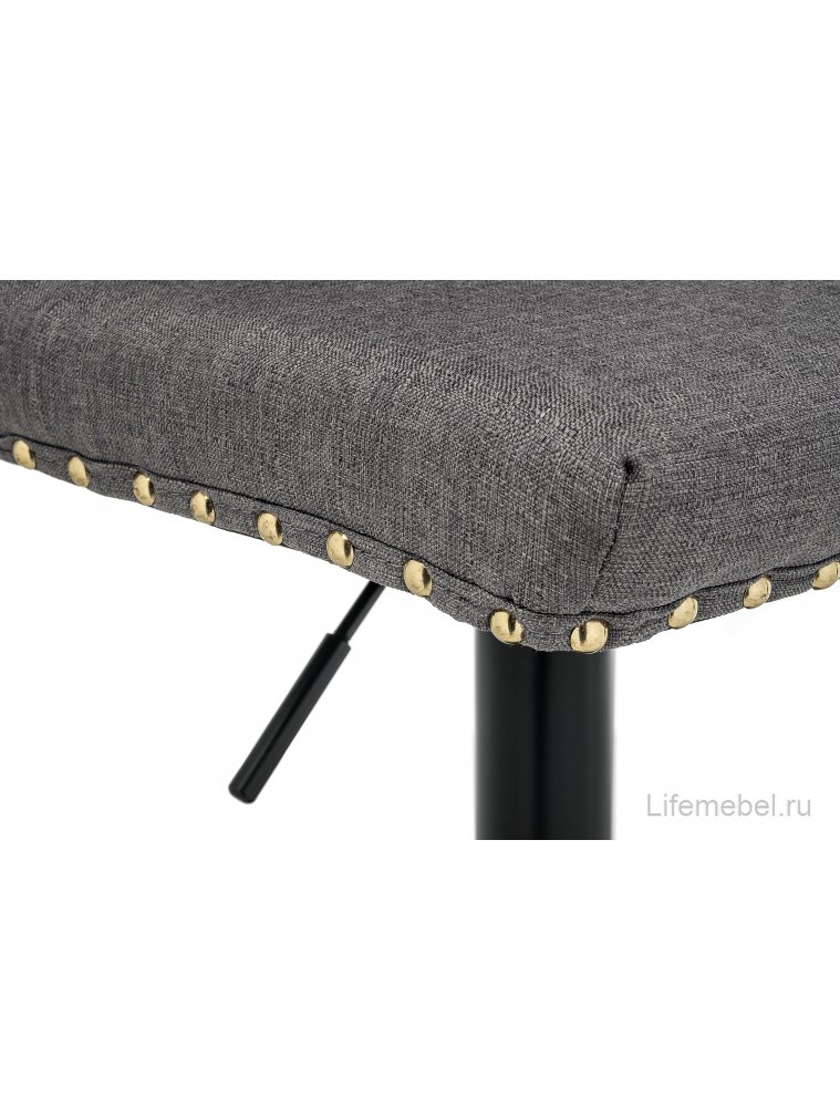 Барный стул Crown grey fabric