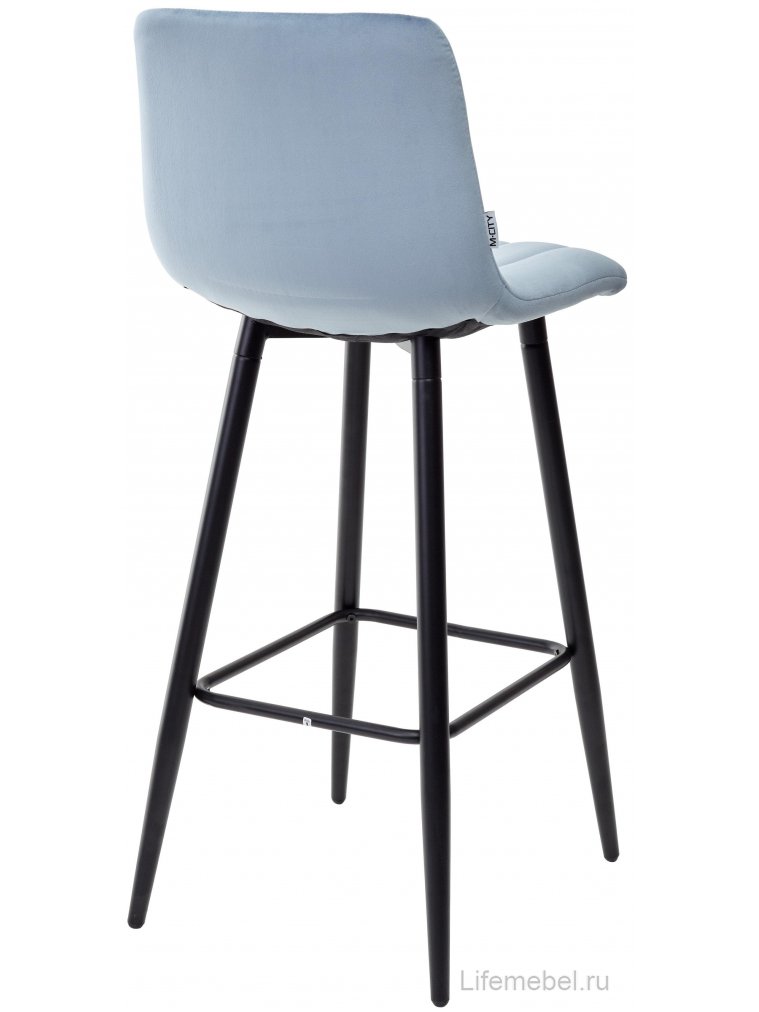Барный стул Derry G108-56 пудровый синий