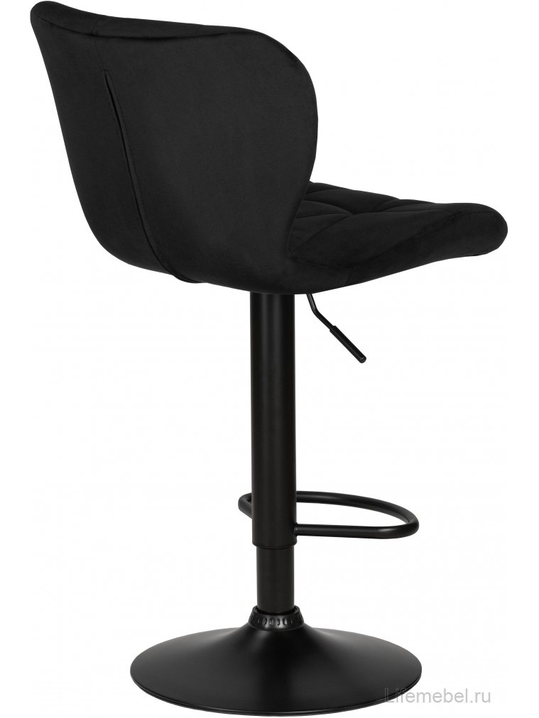 Барный стул Dobrin Barny Black черный велюр mj9-101