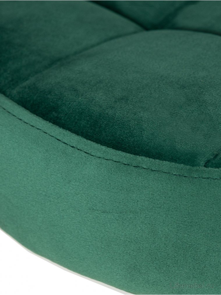 Барный стул Dobrin Bruno велюр зеленый MJ9-88 / gold