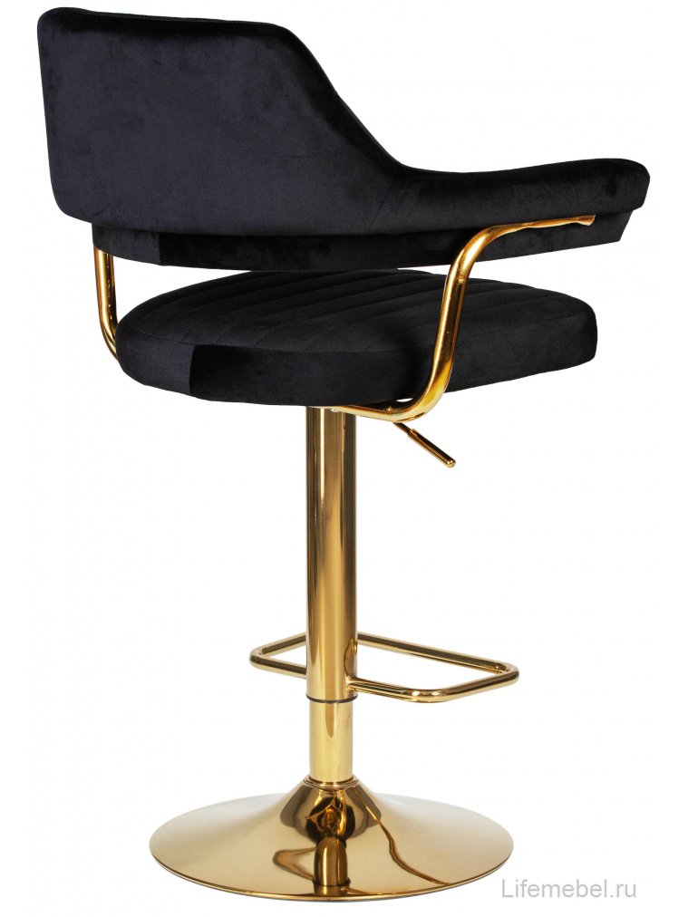 Барный стул Charly Gold черный