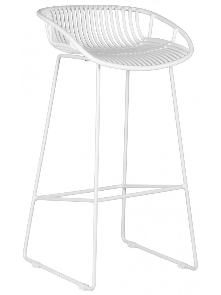 Барный стул Dobrin Frank белый