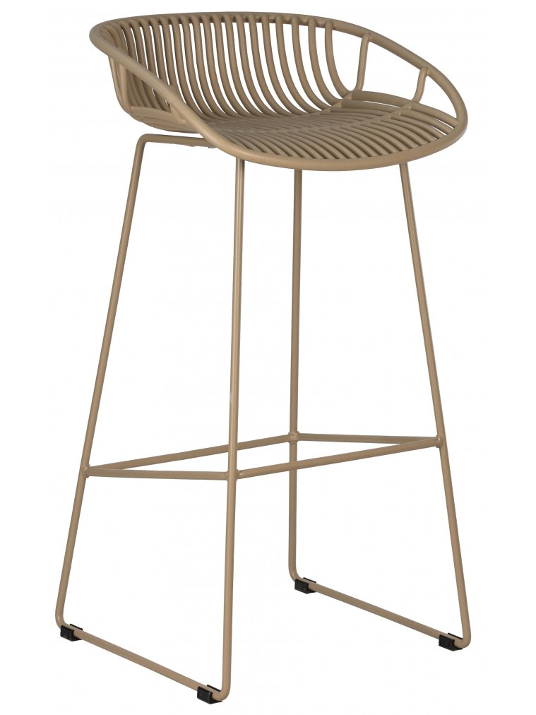 Барный стул Dobrin Frank бежевый