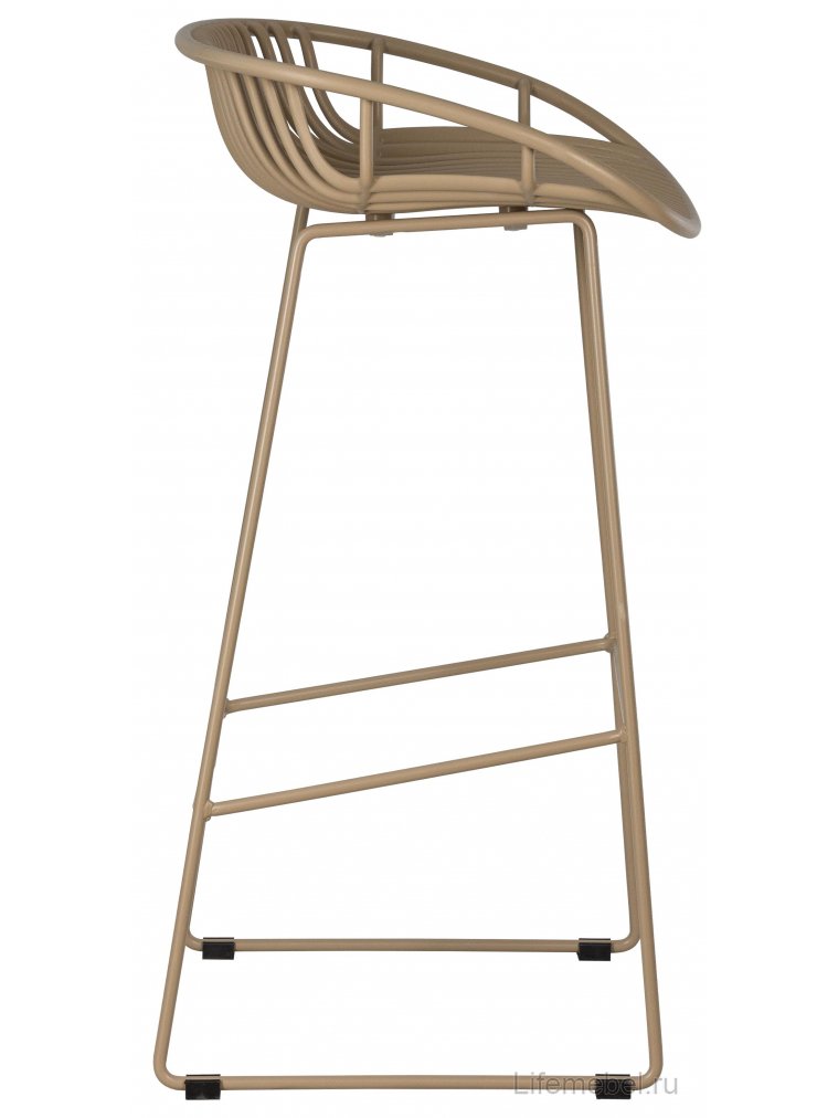 Барный стул Dobrin Frank бежевый