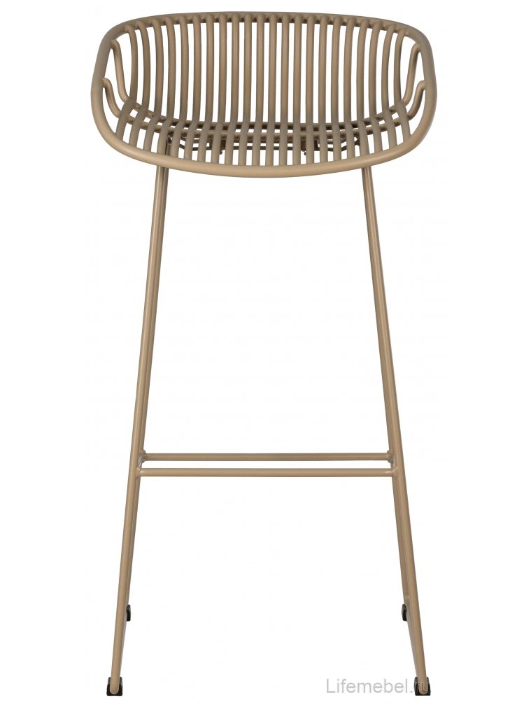 Барный стул Dobrin Frank бежевый