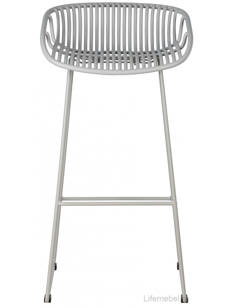 Барный стул Frank светло-серый