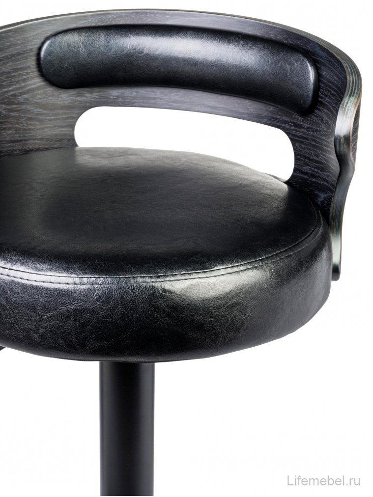 Барный стул Fred Black черное дерево / черный