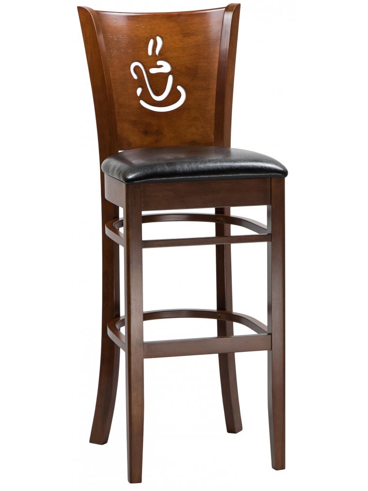 Барный стул Jerry Bar шоколад чёрный
