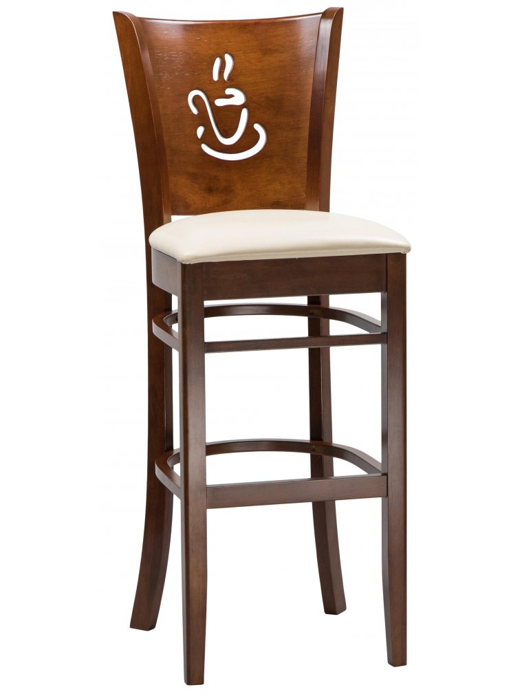 Барный стул Jerry Bar шоколад кремовый