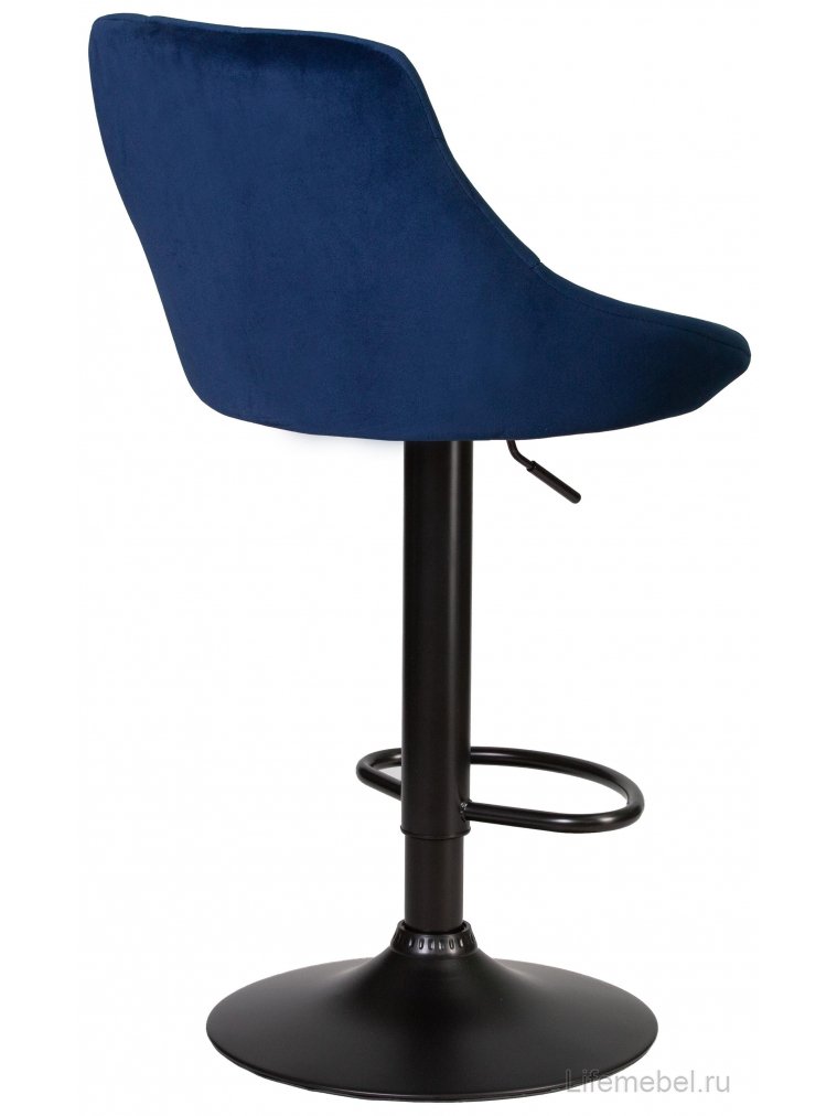 Барный стул Logan Black синий