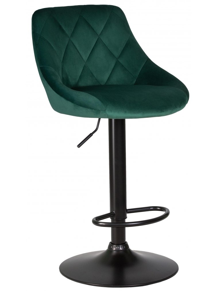 Барный стул Logan Black зеленый