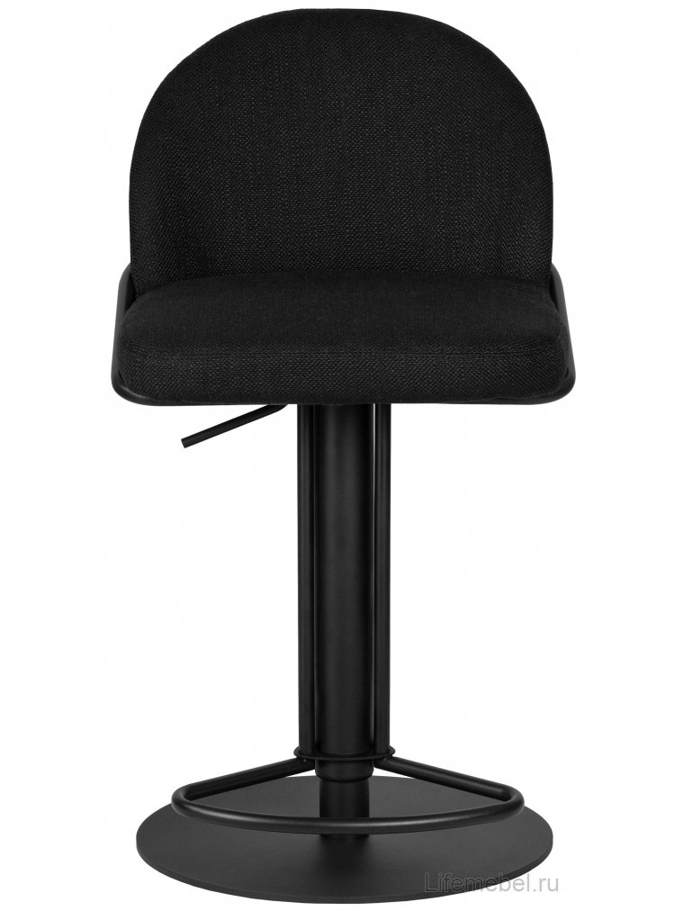 Барный стул Dobrin Oliver черная ткань SLR-10