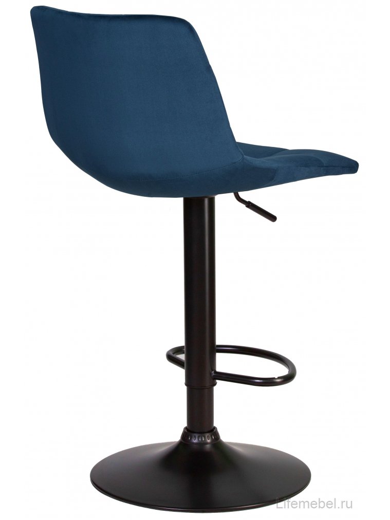 Барный стул Tailor Black синий велюр MJ9-117