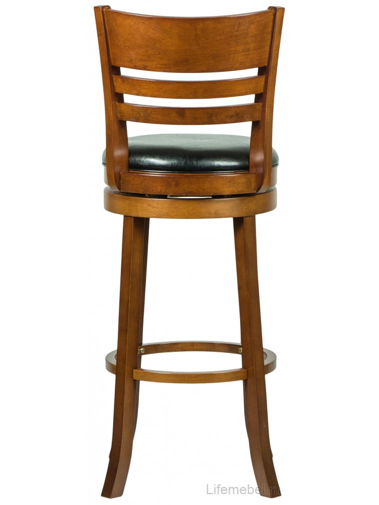 Барный стул William Bar шоколад чёрный