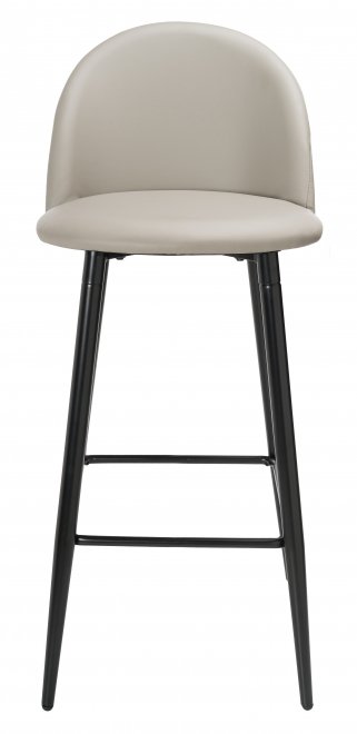 Барный стул Dodo bar экокожа серая