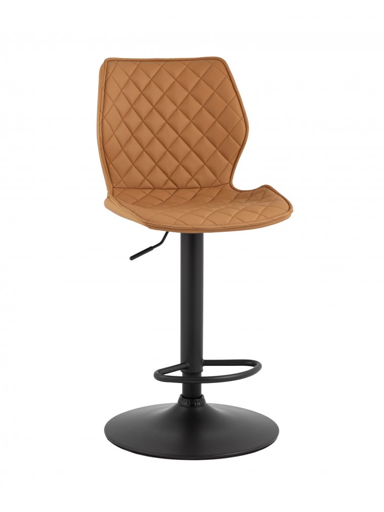 Барный стул Арма, экокожа, коричневый