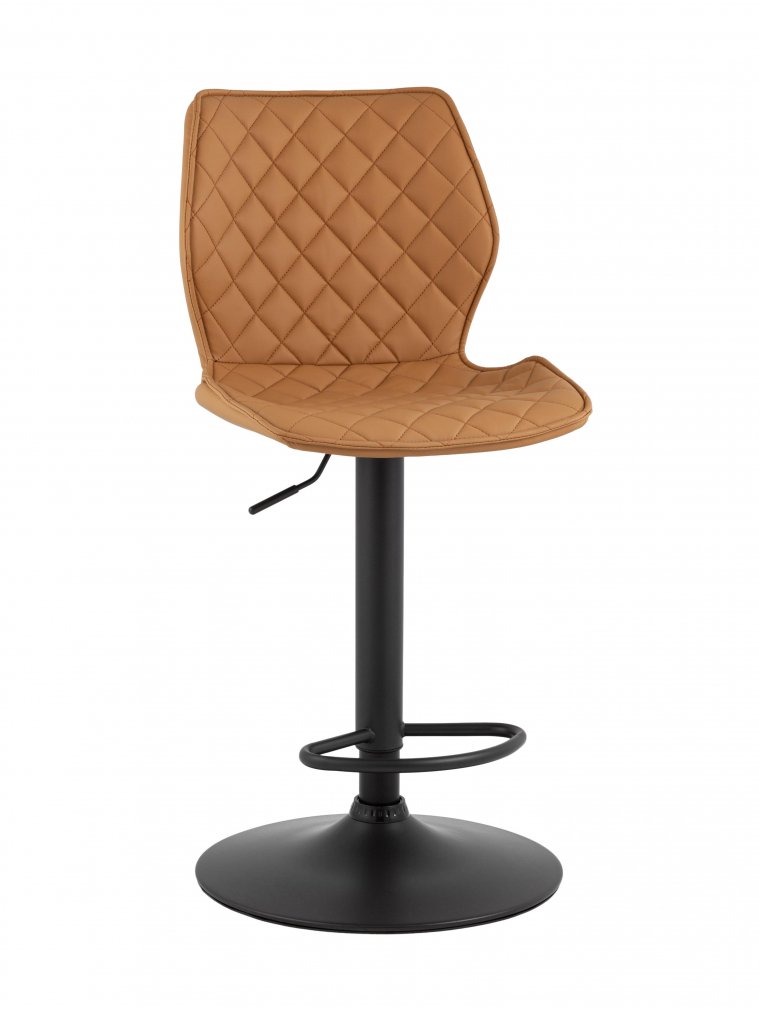 Барный стул Арма, экокожа, коричневый