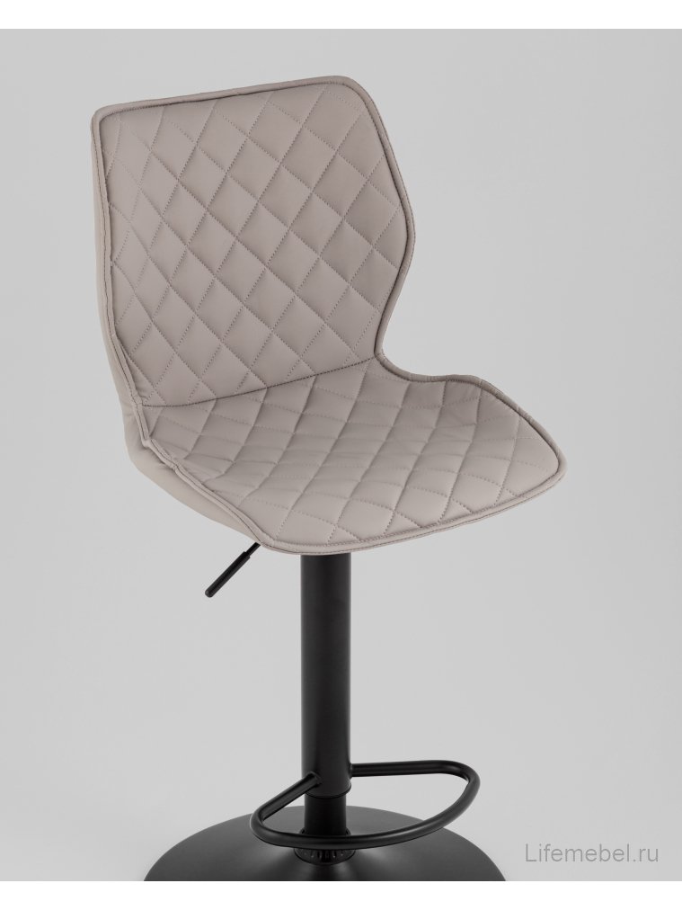 Барный стул Арма, экокожа, серый
