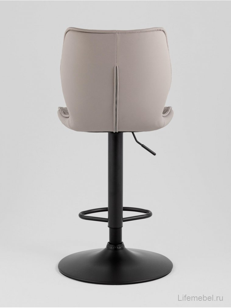 Барный стул Арма, экокожа, серый
