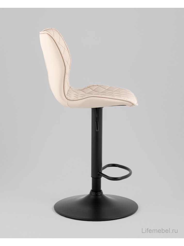 Барный стул Арма, экокожа, светло-серый