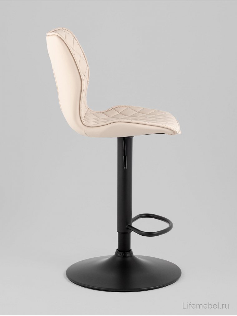 Барный стул Арма, экокожа, светло-серый