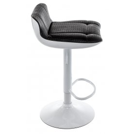 Барный стул Domus белый / черный