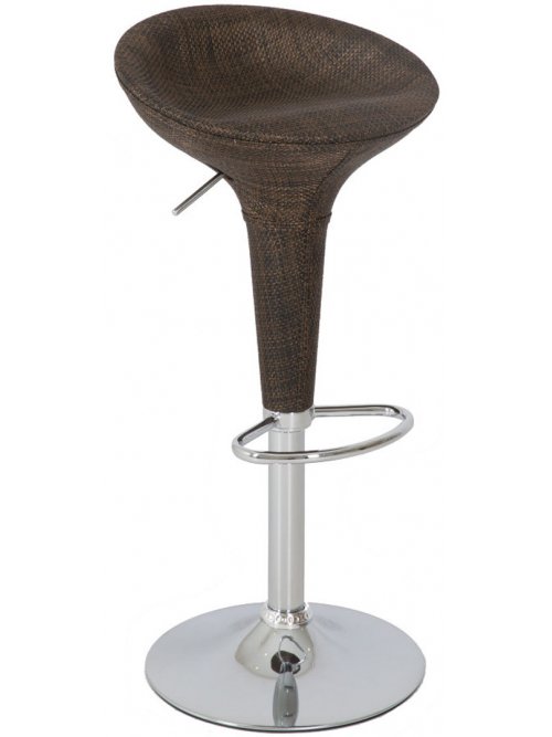 Барный стул ABS105 brown (ротанг)