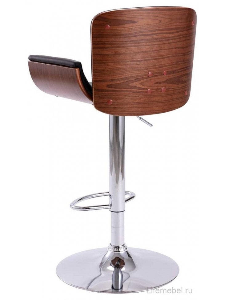 Барный стул Evoke черный;коричневый