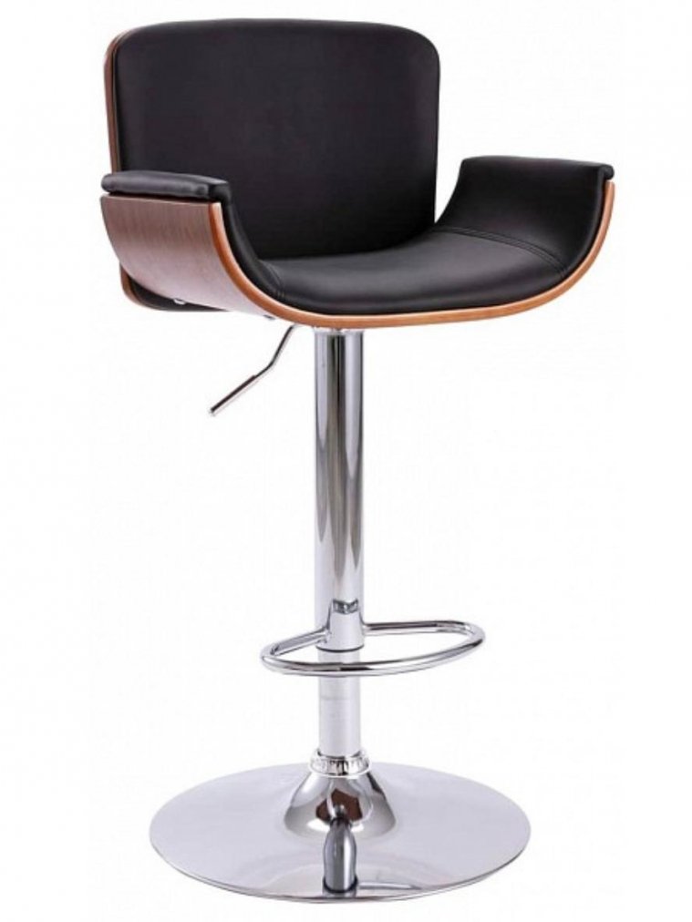 Барный стул Evoke черный;коричневый