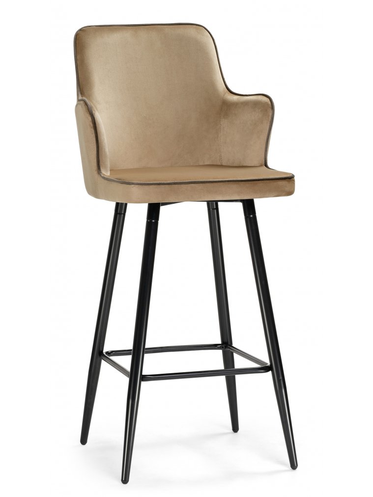 Барный стул Feona dark beige