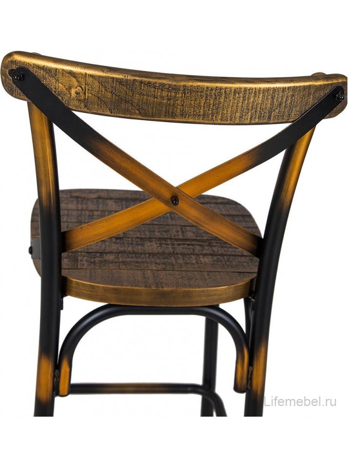 Барный стул N-34 retro yellow