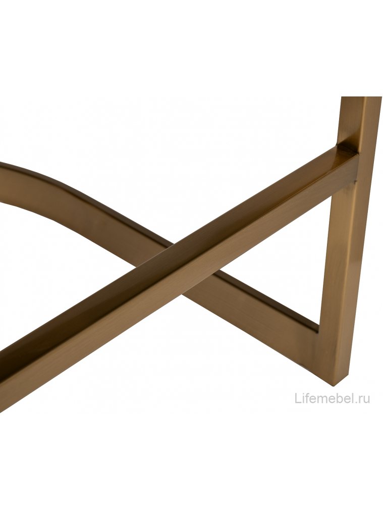 Барный стул Гоар бежевый / золото