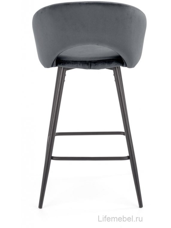 Барный стул H-96 серый
