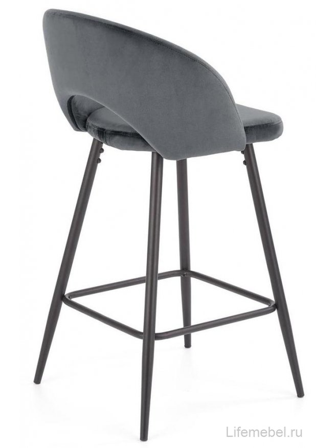 Барный стул H-96 серый