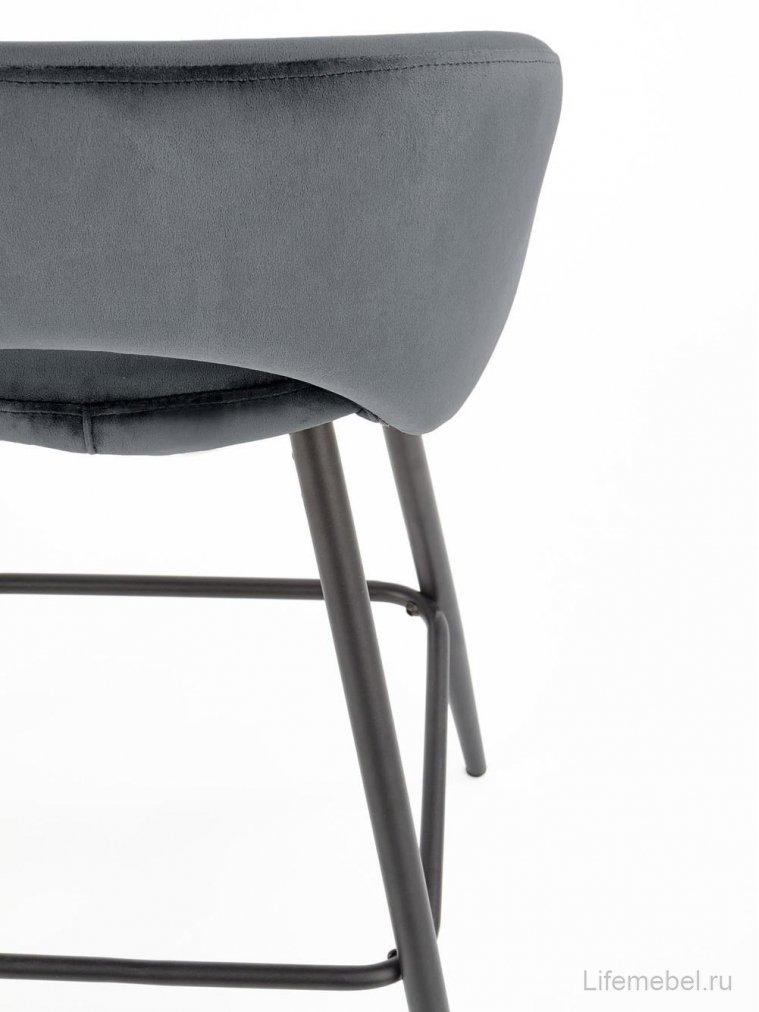 Барный стул H-96 серый