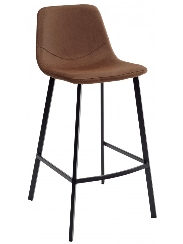Барный стул Hamilton коричневый микрофибра MF-10