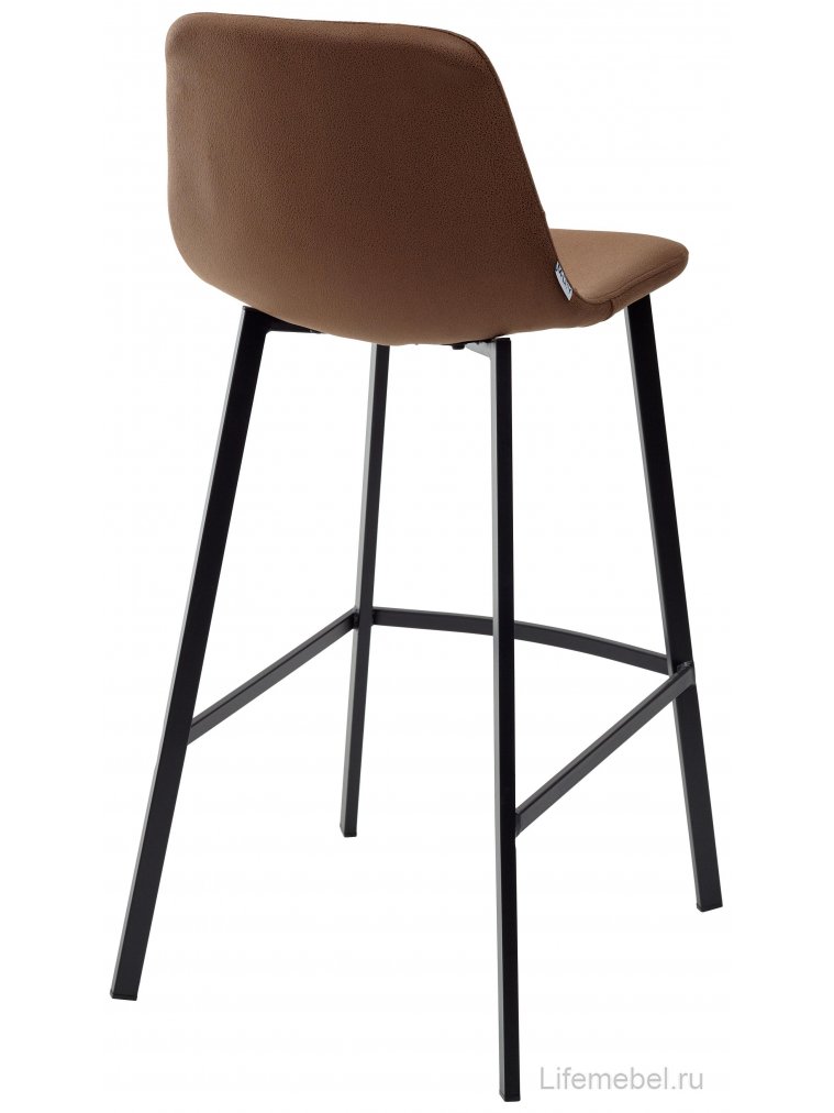 Барный стул Hamilton коричневый микрофибра MF-10