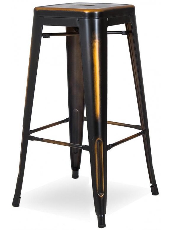 Барный стул N-36 retro yellow