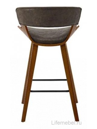Барный стул JY3080-1109 коричневый / орех