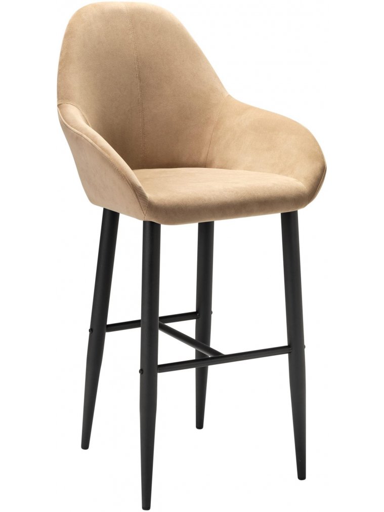 Барный стул Kent Diag beige / черный