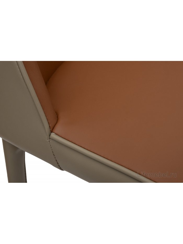 Барный стул Хорс терракотовый / бежевый