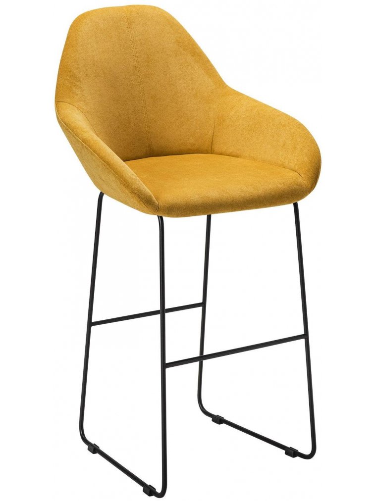 Барный стул Kent желтый / линк